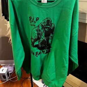 Green Harambe Graphic Sweatshirt